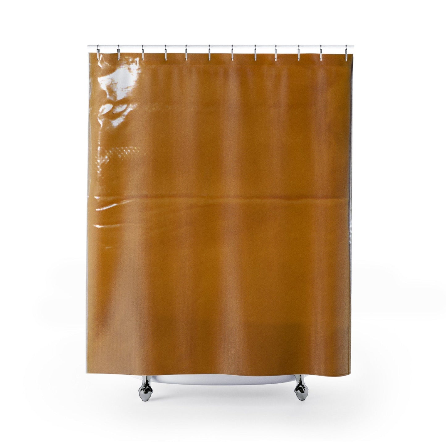 American Cheese Slice Shower Curtain