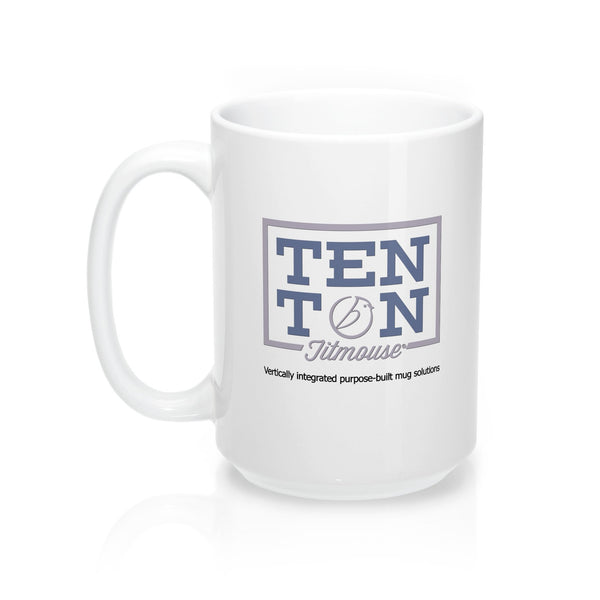 Ten Ton Titmouse Logo Mug with Tag Line