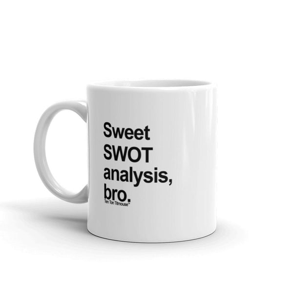 Funny Mug: Sweet SWOT analysis, bro