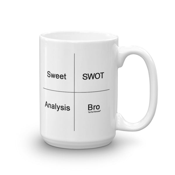 Funny Office Mug: Sweet SWOT analysis, bro