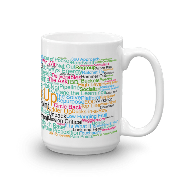 Funny Mug: Morning Buzzword Collection, Ramp Up