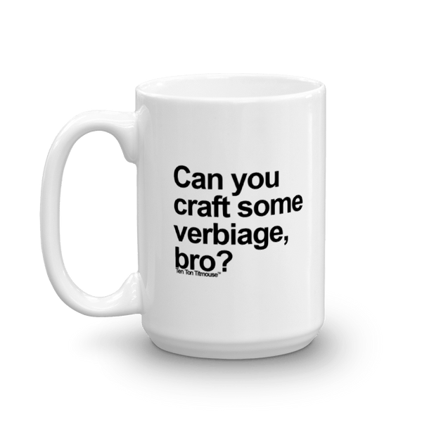 Verbiage Bro Mug