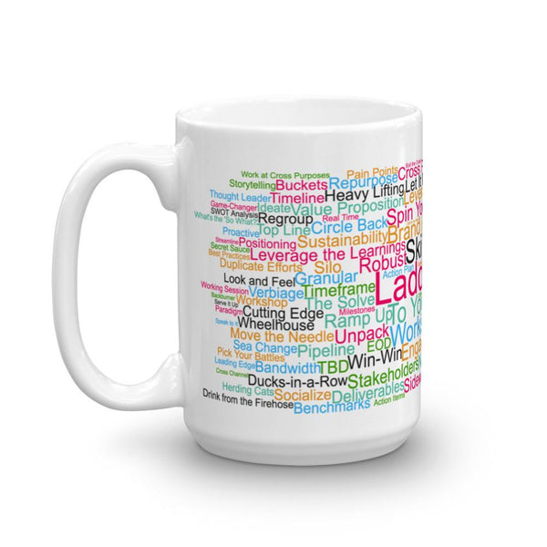 Funny Mug: Morning Buzzword Collection, Ladder Up