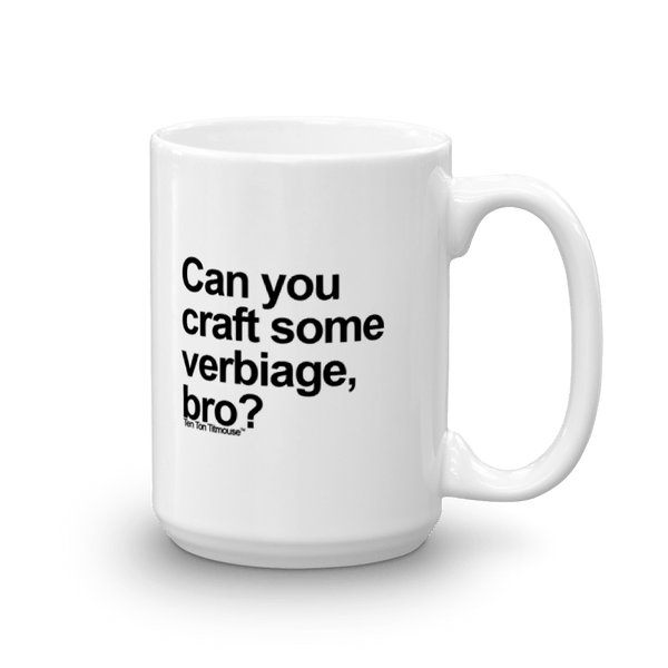 Verbiage Bro Mug