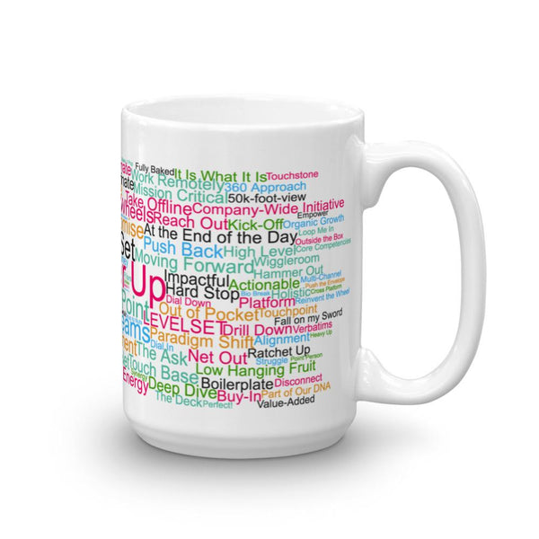 Funny Mug: Morning Buzzword Collection, Ladder Up